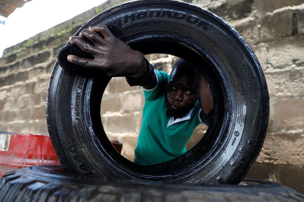 Nijerya’da ‘siyah altın’ girişimi: Kullanılmış lastikler geri dönüşüme kazandırılıyor - 9
