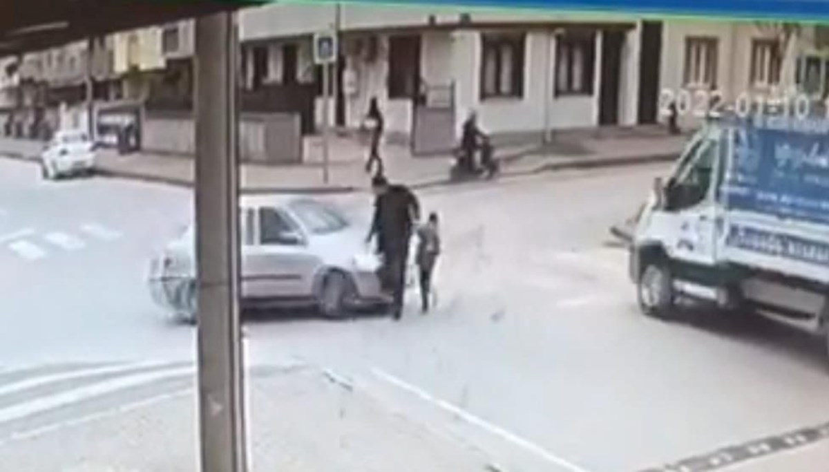 Panikleyen sürücü çocuğu ezdi