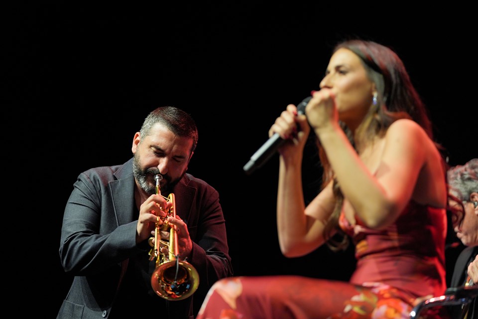 İbrahim Maalouf ve Hiba Tawaji İstanbul'da konser verdi - 1