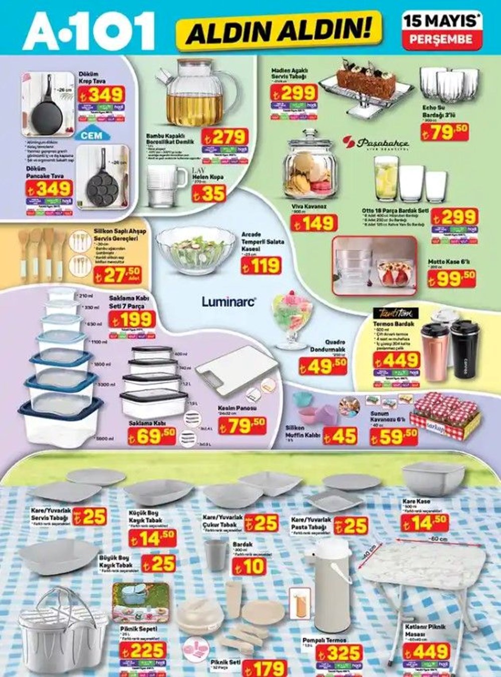 A101 15 Mayıs aktüel ürünler kataloğu: Kulaklık, yazıcı, televizyon, kettle ve buharlı temizleyici geliyor - 10