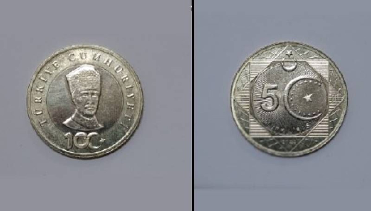 Madeni 5 Türk Lirası'nın ayrıntıları Resmi Gazete'de Madeni 5 Türk Lirası'nın ayrıntıları Resmi Gazete'de