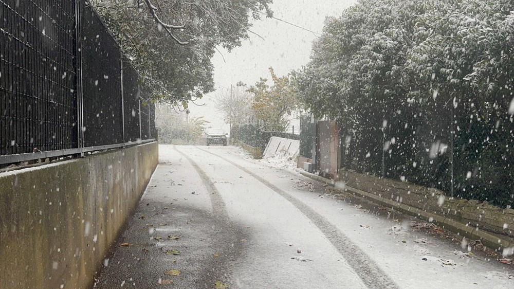 İstanbul'a beklenen kar geldi - 7