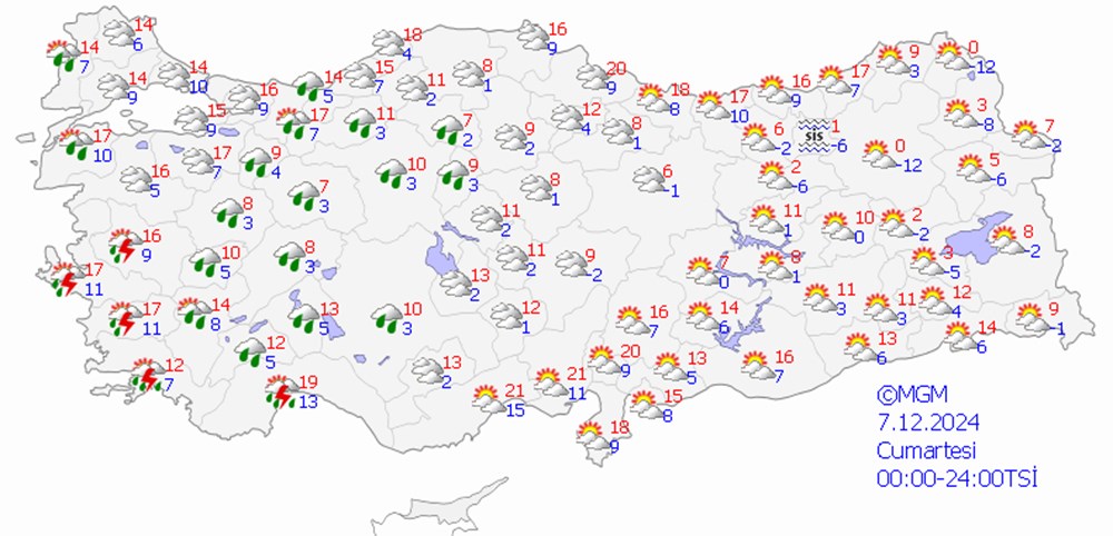 Hafta sonu hava nasıl olacak? 3 il için sarı kodlu uyarı - 17