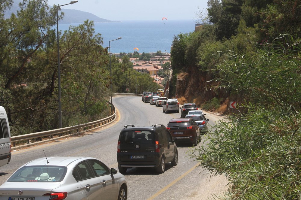 Ölüdeniz'e ulaşmak için kilometrelerce yürüdüler - 5