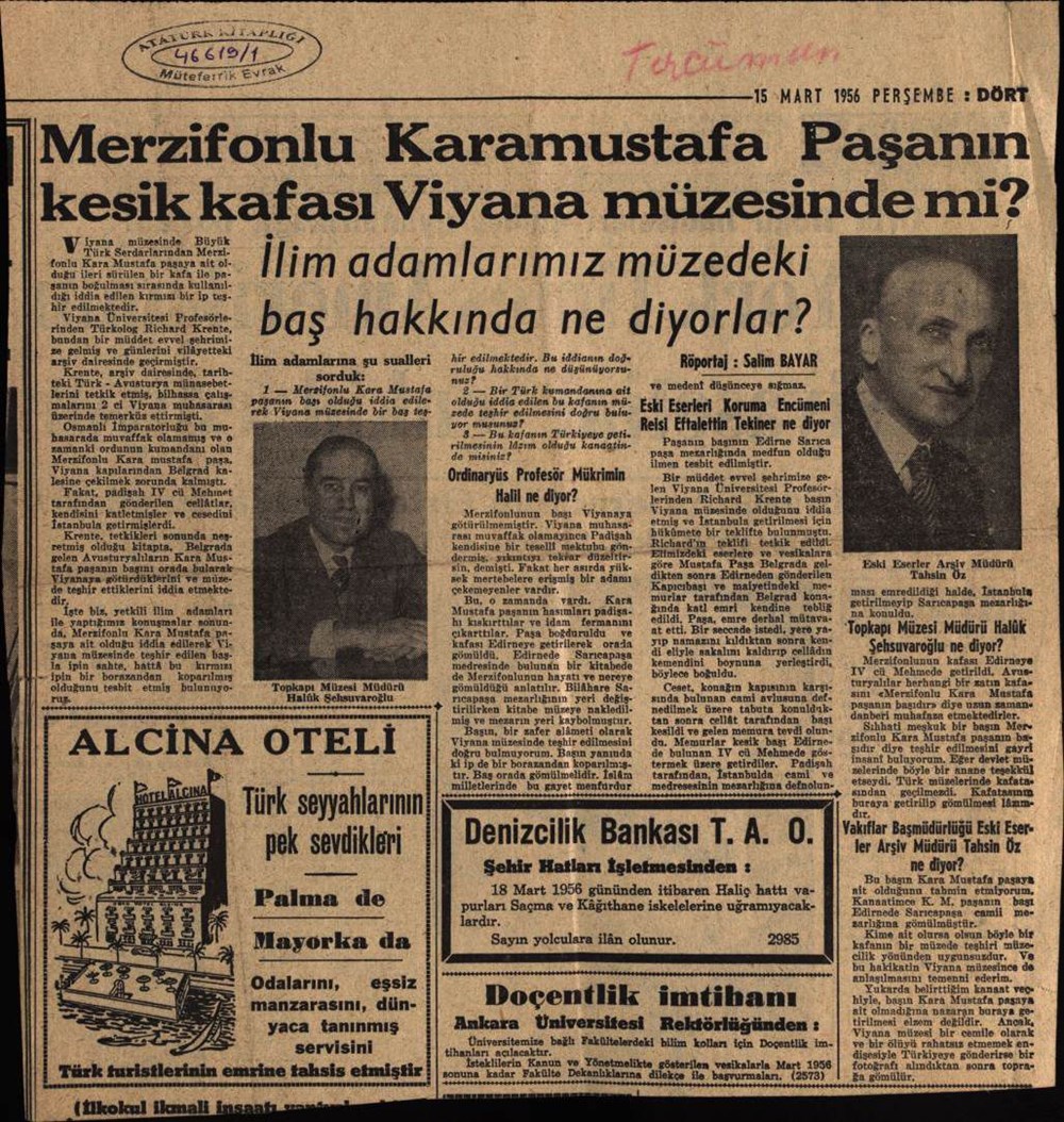 osmanli devleti nin son yillari ile cumhuriyet in ilk donemindeki yazisma ve belgeler yayinlandi ntv