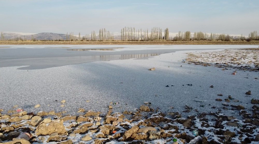 Türkiye'nin en soğuk yeri eksi 26 ile İmranlı oldu: Kızılırmak Nehri dondu - 7