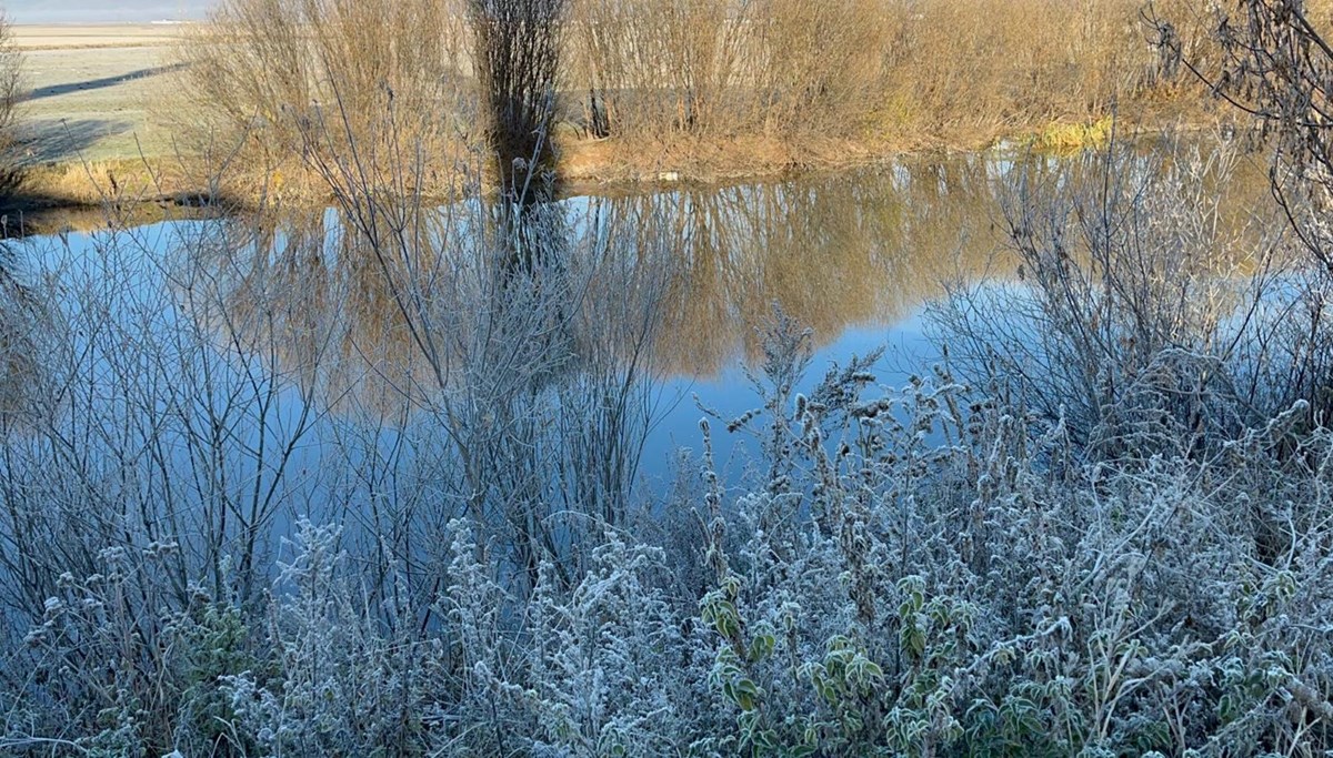 Hava sıcaklığı gece eksi 10 dereceye düştü