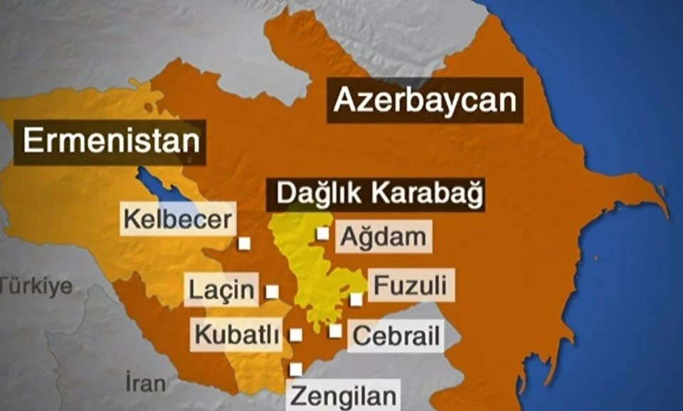 Ermenistan askerleri sınırdaki Azerbaycan mevzilerine ateş açtı - 1