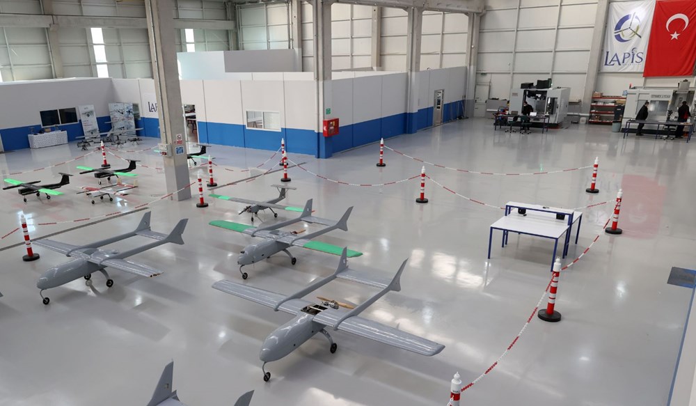 Türkiye'nin yeni İHA fabrikası üretime başladı - 1