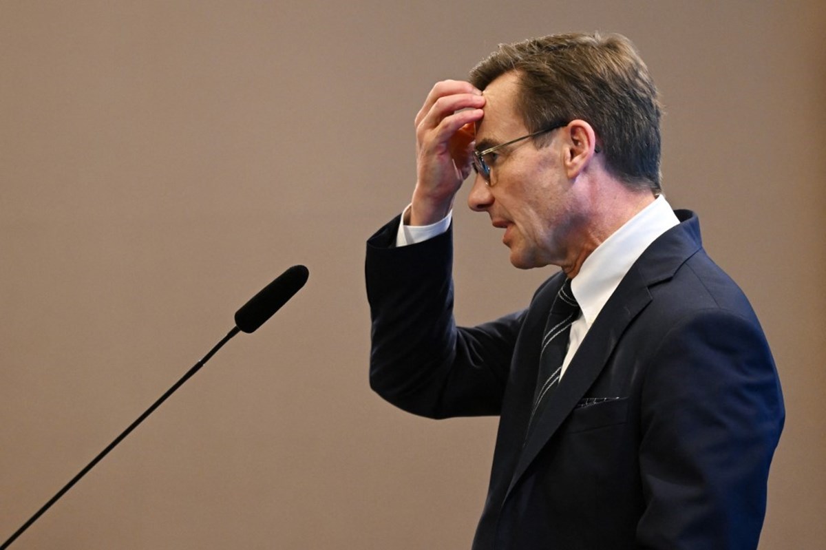 İsveç Başbakanı Ulf Kristersson İsveç Başbakanı Ulf Kristersson