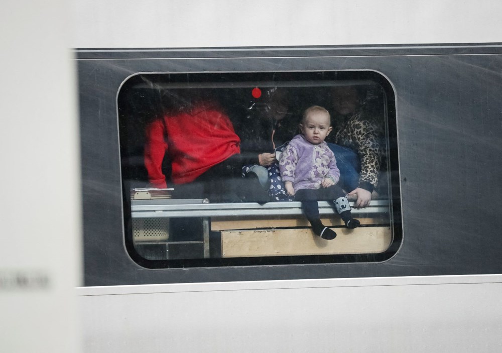 Rus saldırısından kaçış: Lviv tren istasyonunda endişeli bekleyiş - 6