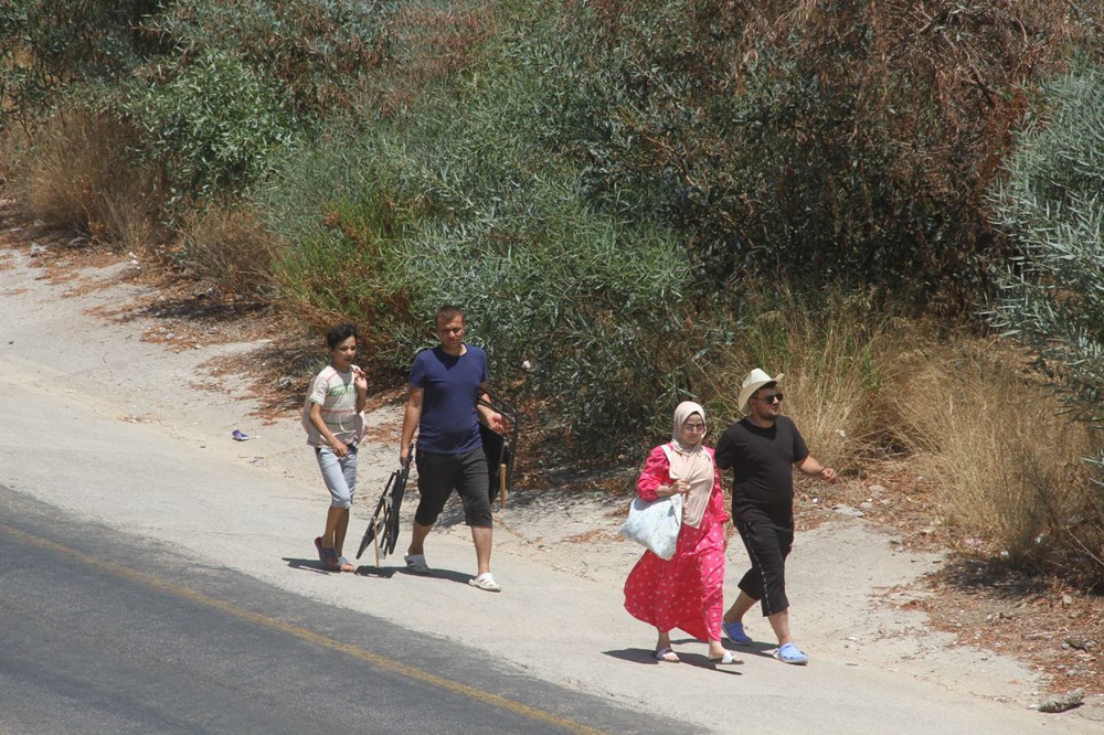 Ölüdeniz'e ulaşmak için kilometrelerce yürüdüler - 4