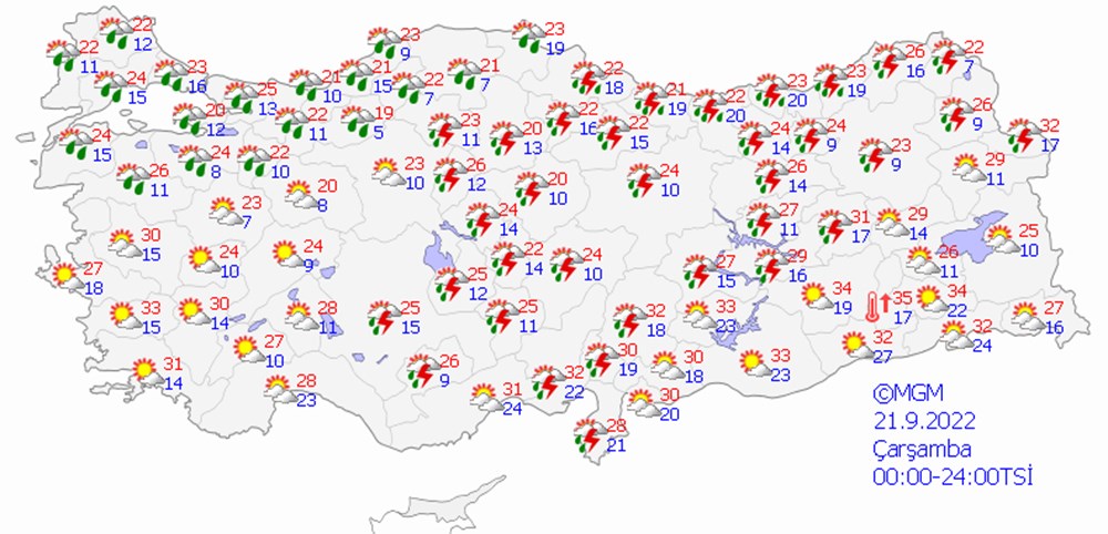 Dikkat! 17 il için sarı kodlu uyarı (İstanbul, Ankara, İzmir ve diğer illerde bugün hava nasıl olacak) - 5