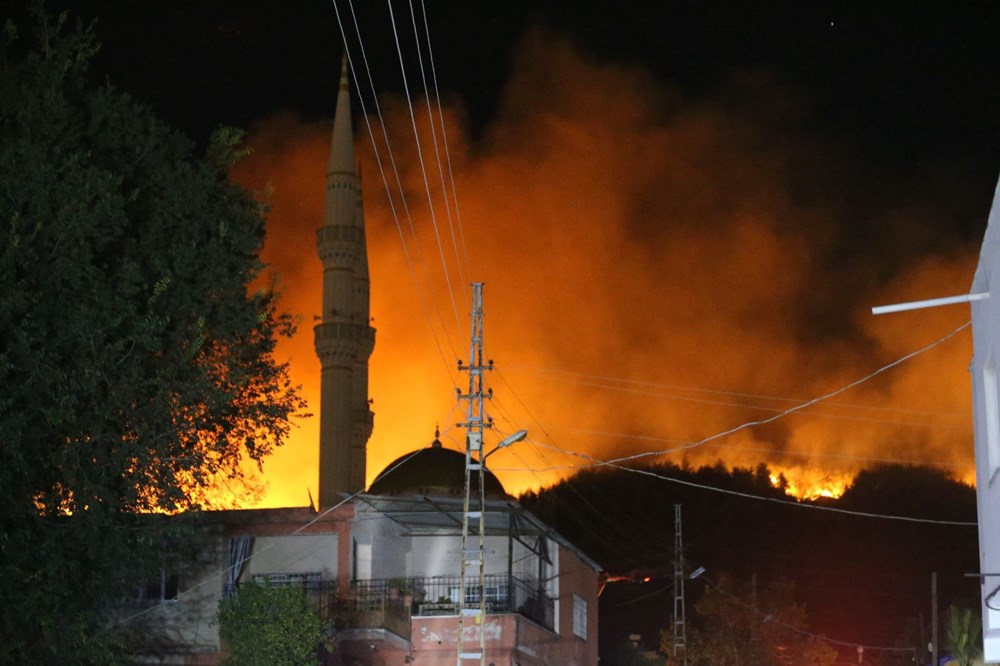 Hatay Dörtyol'da orman yangını sürüyor: Müdahale yeniden başladı - 2