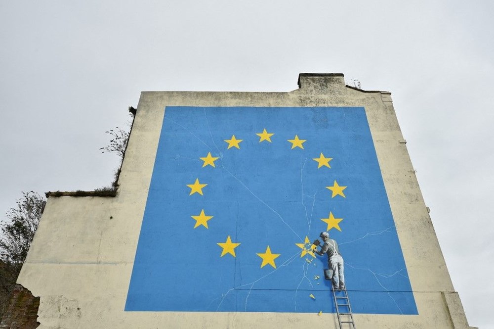 Banksy'nin 1 milyon sterlinlik eseri yıkılabilir - 5