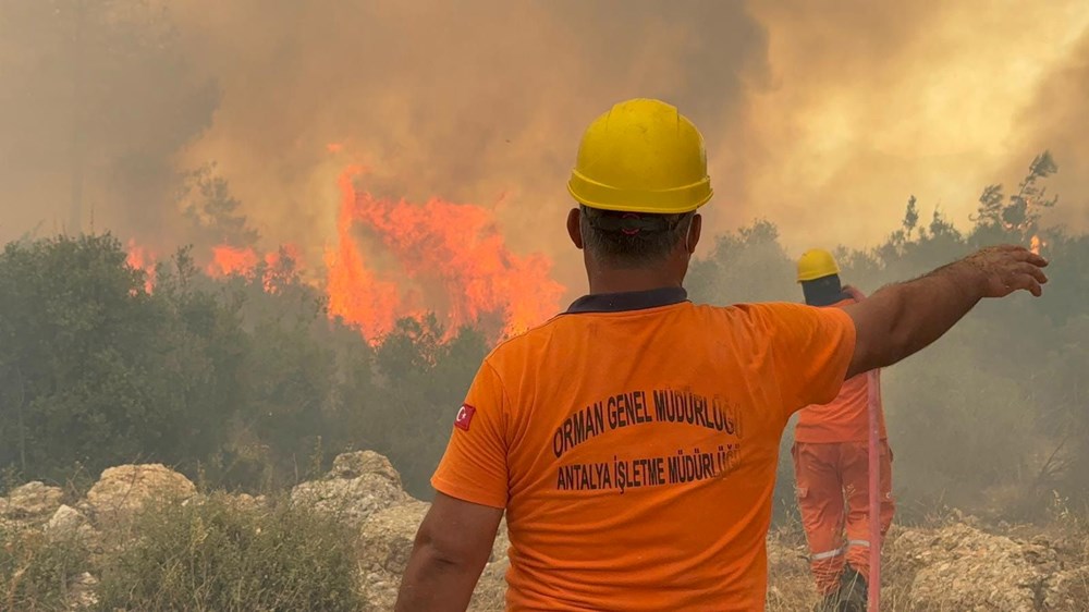 Antalya Gazipaşa'da orman yangını - 10