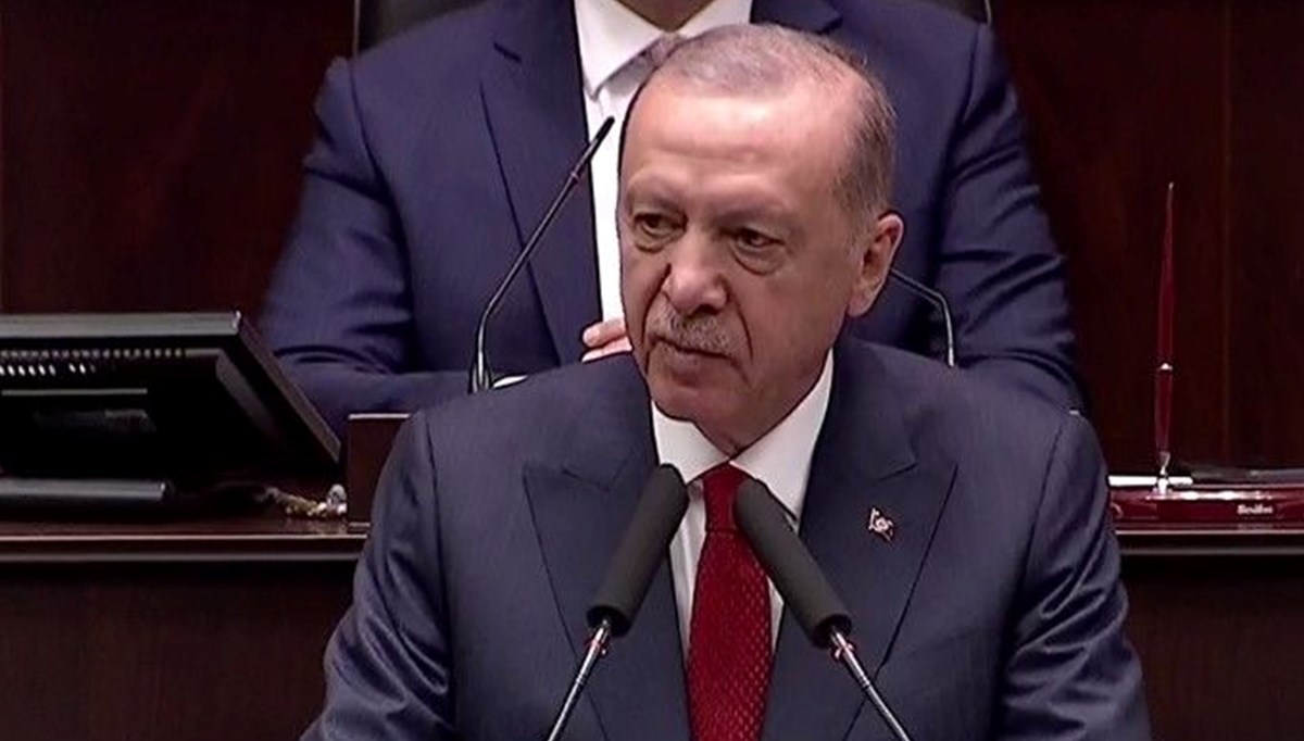 Cumhurbaşkanı Erdoğan grup toplantısında konuşuyor