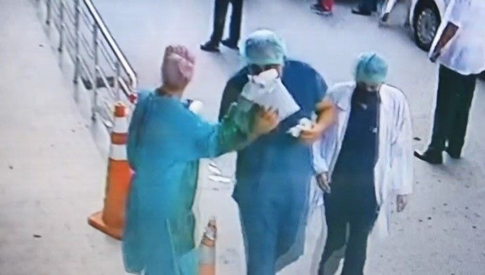 Hastanede güvenlik görevlisi ve doktora saldırı - 4