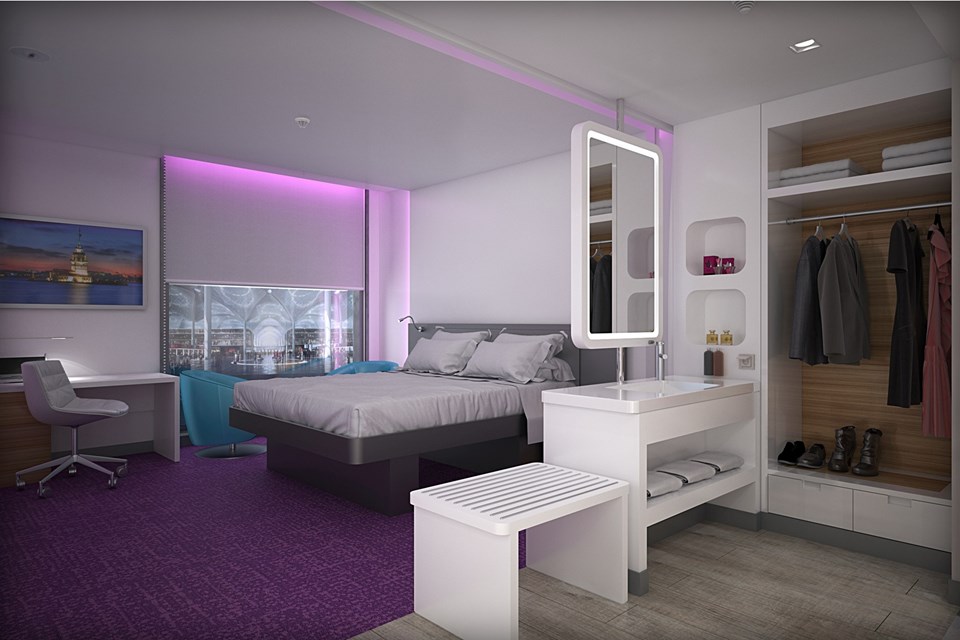 İstanbul Havalimanı'na teknoloji odaklı otel: Yotel - 2