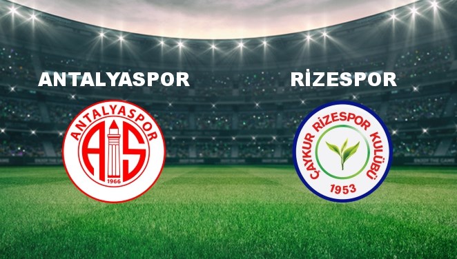 Antalyaspor - Ç.Rizespor Maçı Ne Zaman? Antalyaspor - Ç.Rizespor Maçı Hangi Kanalda Canlı Yayınlanacak?