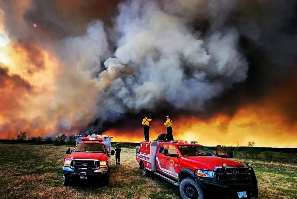 Kanada'da orman yangınları sürüyor: Binlerce kişi tahliye edildi - 10