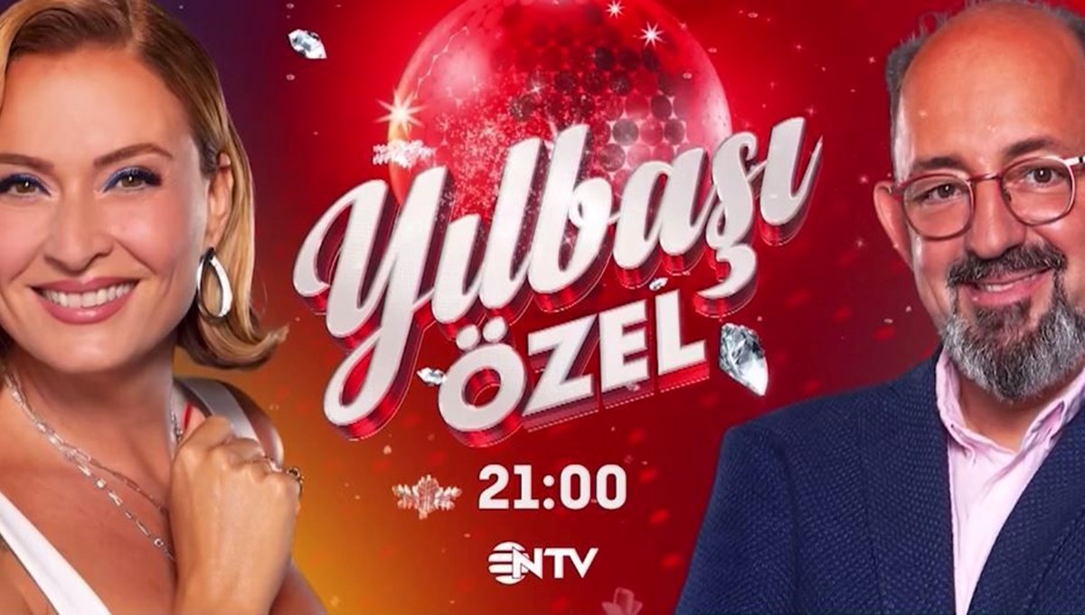 NTV'de yılbaşı ekranı