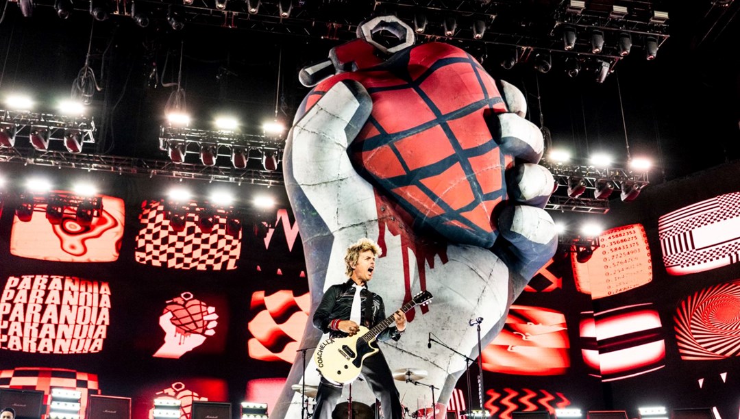 Green Day grubu, şarkı sözlerini değiştirerek Filistin'e destek verdi