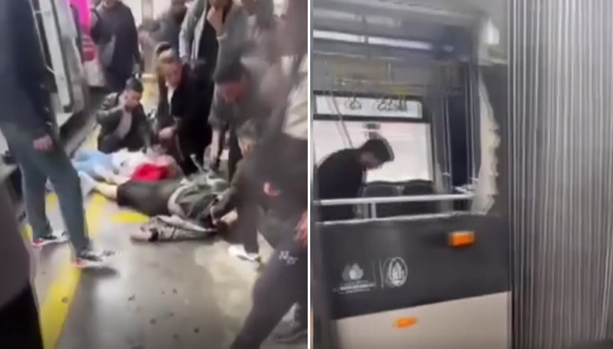 Metrobüs hattında kaza: Yaralılar var