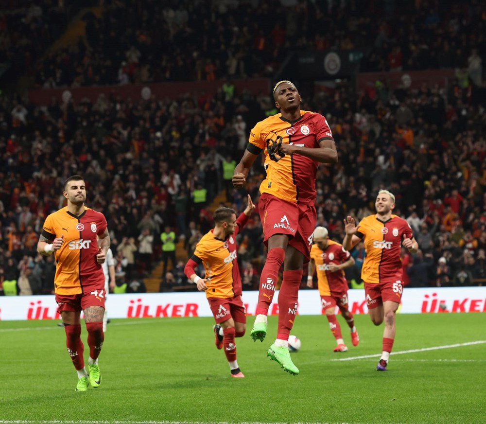 Galatasaray evinde tek golle kazandı: Liderliğini sürdürdü - 1