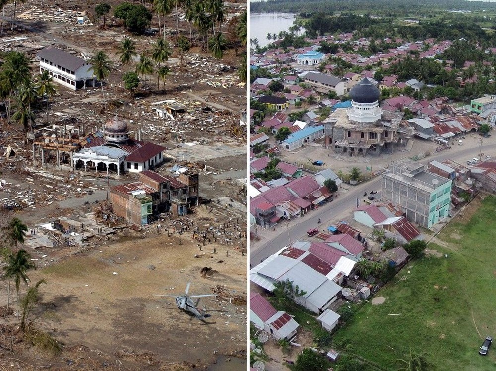 Fotoğraflarla felaketin 20'nci yılı: Hint Okyanusu'nu vuran tsunami 230 bin can aldı - 6