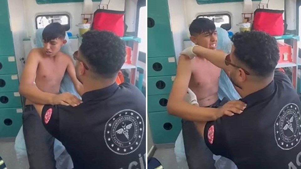  Omzu çıktı, tek hamlede yerine oturdu - 1