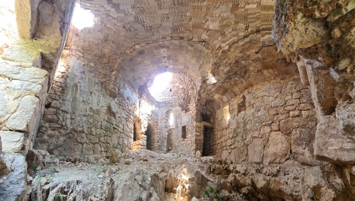 Geçtiğimiz yıl keşfedilen Kilayet Manastırı'ndan ilk fotoğraflar