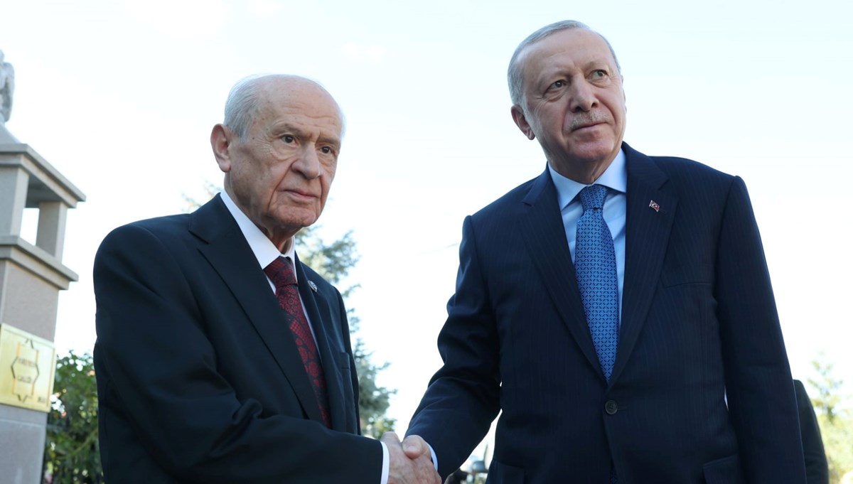 Erdoğan ve Bahçeli arasında sürpriz görüşme