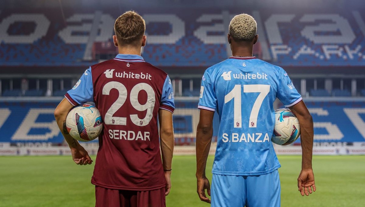 Trabzonspor'da Serdar Saatçı ve Simon Banza formayı giydi Trabzonspor'da Serdar Saatçı ve Simon Banza formayı giydi