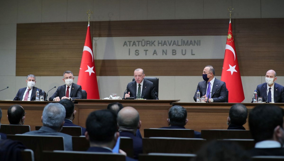 Cumhurbaşkanı Erdoğan: Ters adım atanlara şiddetli ceza uygulayacağız
