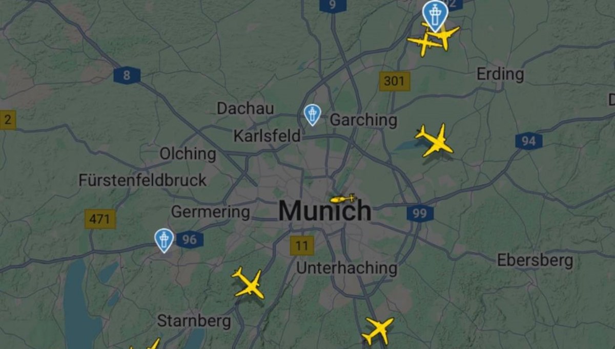 Münih Havalimanı'nda ikinci kez dron alarmı