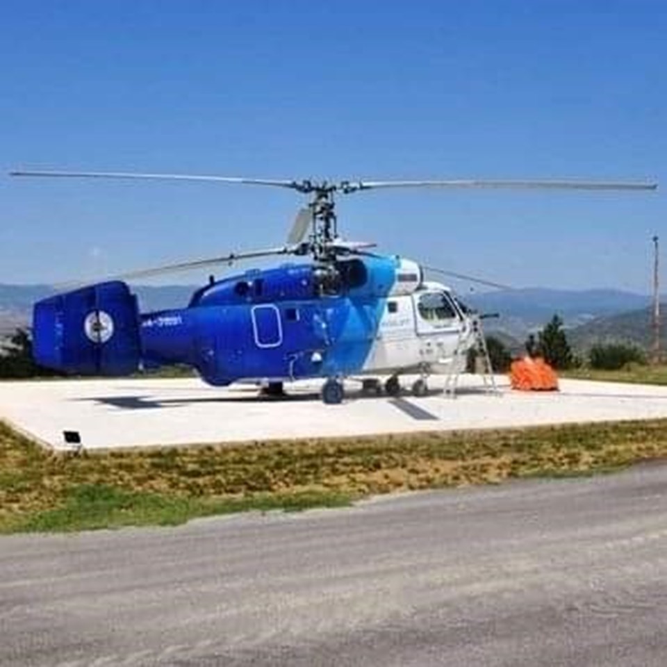 Denizli'de yangın söndürme helikopteri düştü: 2 ölü, 5 yaralı - 3