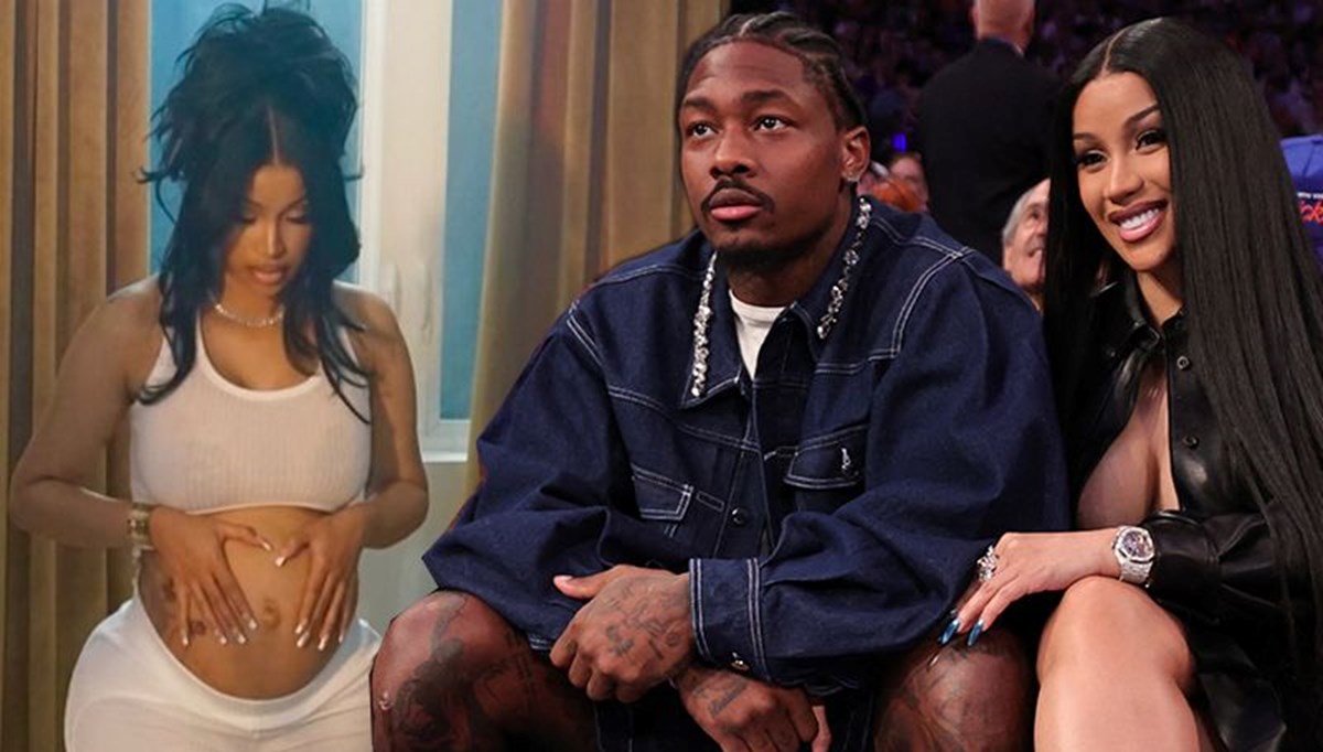 Cardi B'den yeni hamilelik pozu