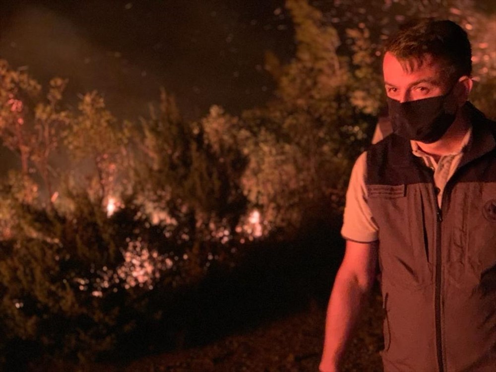 Hatay'daki yangın yeniden alevlendi - 5