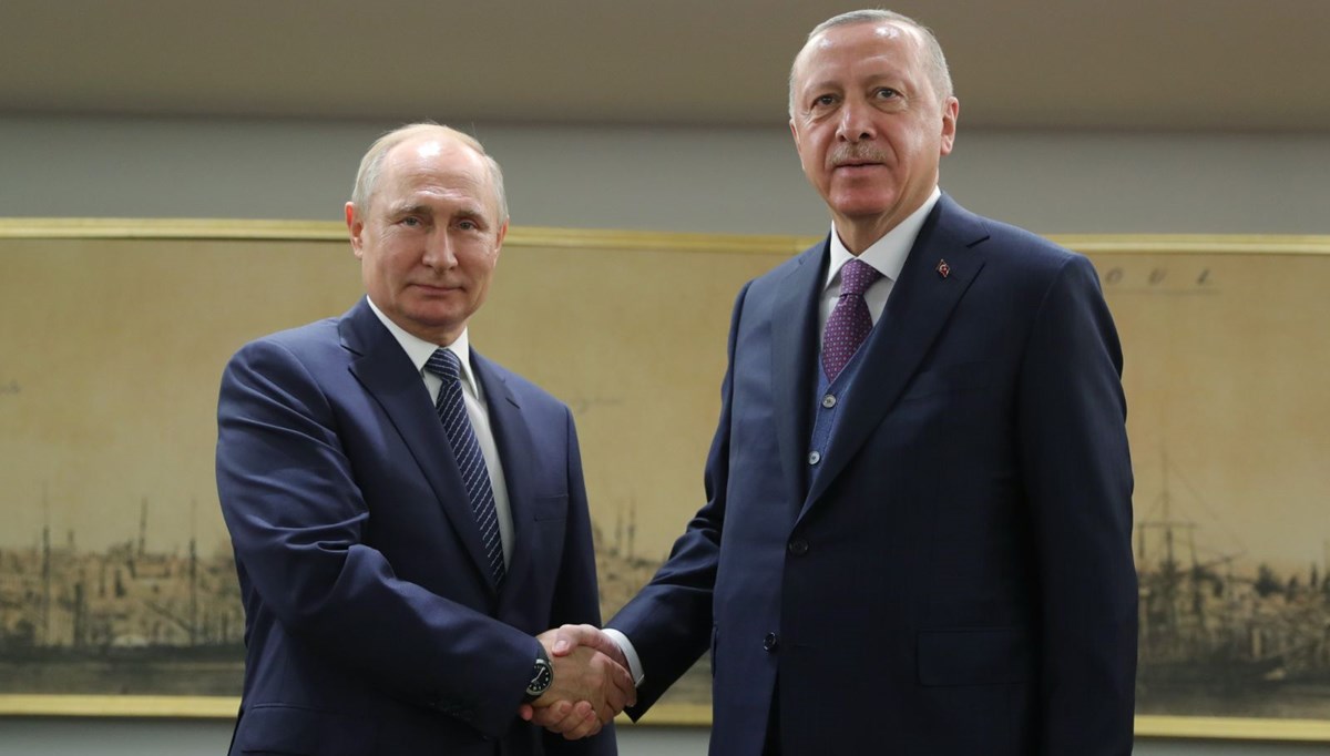 Cumhurbaşkanı Erdoğan Putin ile görüştü