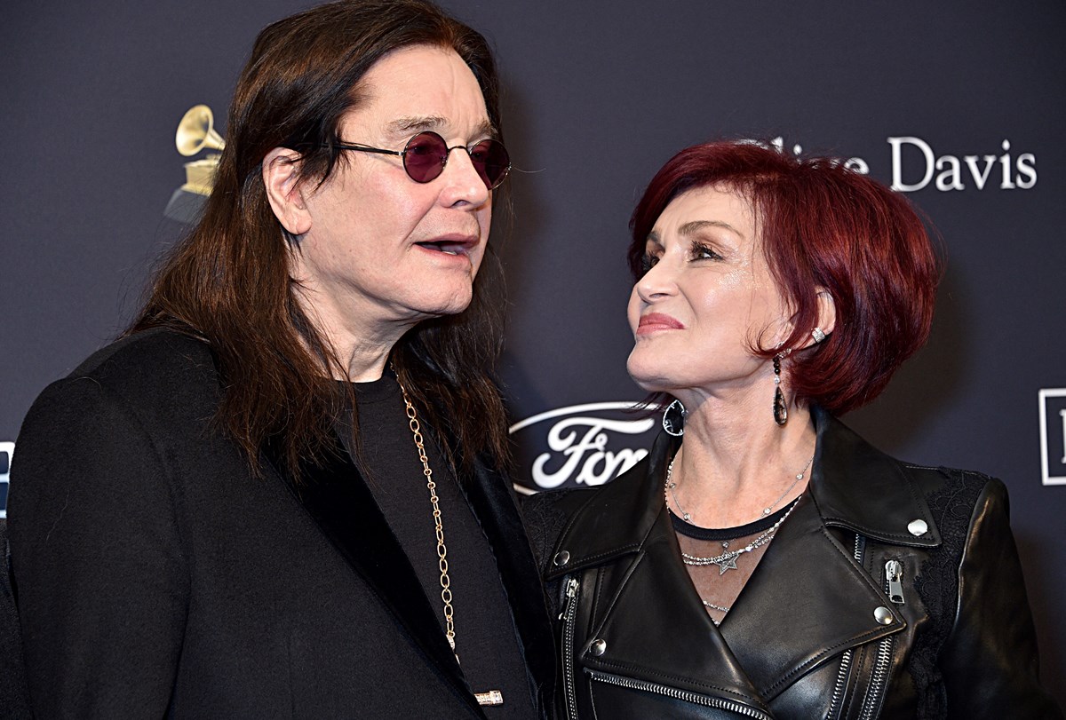 Ozzy Osbourne ve eşi Sharon Osbourne