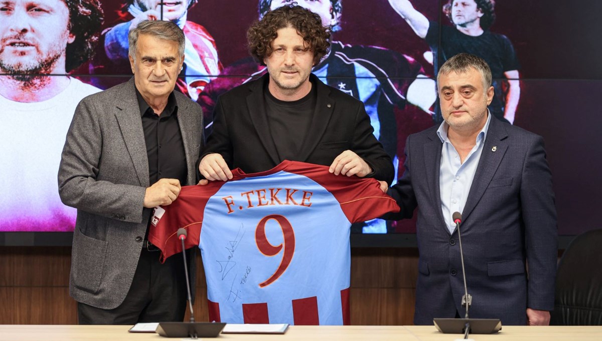 Trabzonspor'da Fatih Tekke'ye 5 yıllık imza | Şenol Güneş: Tek sorumlu Fatih Hoca'dır, saha içinde olmayacağım Trabzonspor'da Fatih Tekke'ye 5 yıllık imza | Şenol Güneş: Tek sorumlu Fatih Hoca'dır, saha içinde olmayacağım