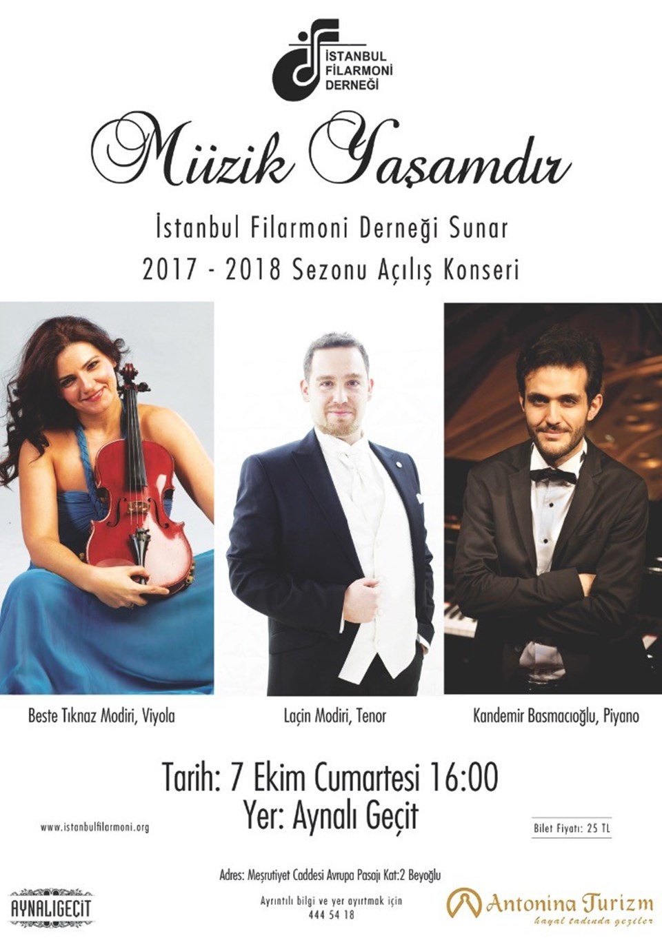 "Müzik Yaşamdır" konserleri başlıyor (İstanbul Flarmoni Derneği) - 1