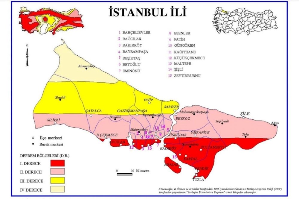 AFAD'dan İstanbul depremi için 'kırmızı eylem' planı: Mahalle mahalle deprem riski yüksek olan ilçeler - 3