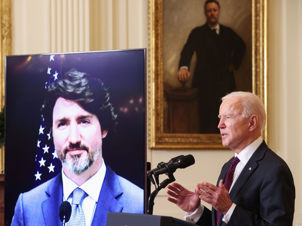 Biden ilk resmi görüşmesini sanal ortamda yaptı