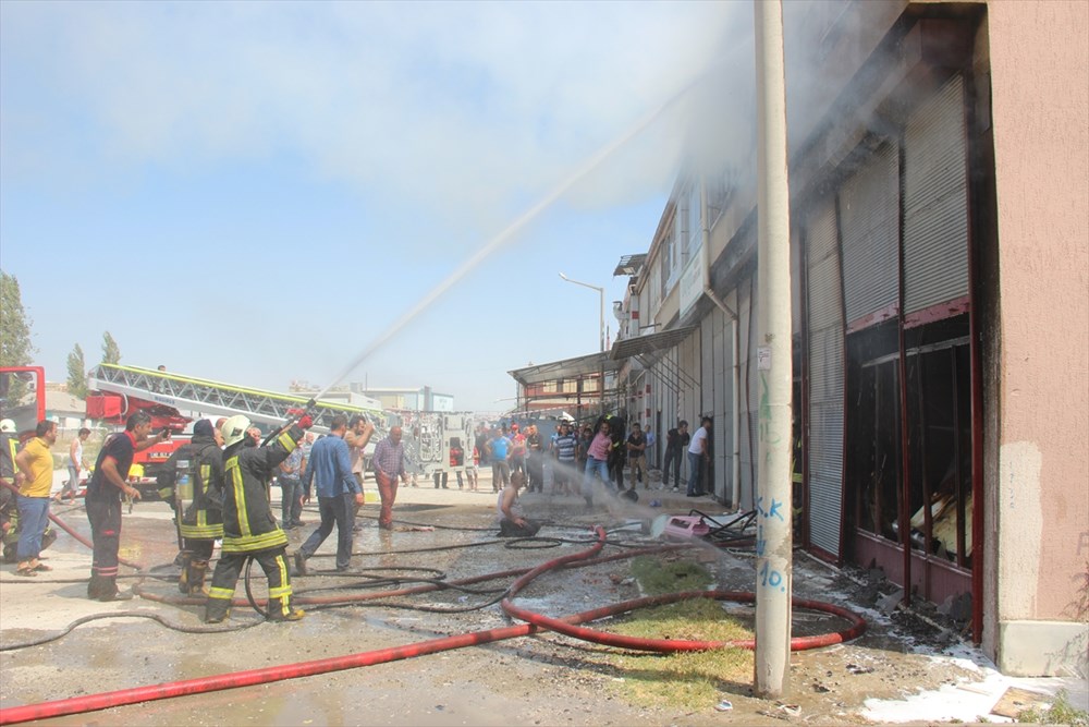 Konya'da yangın: 1 ölü - 1