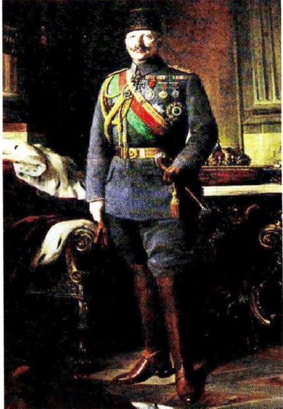 Vatansız Wilhelm (Sultan Reşad için çizdirilen tablo 101 yıldır sahipsiz) - 1