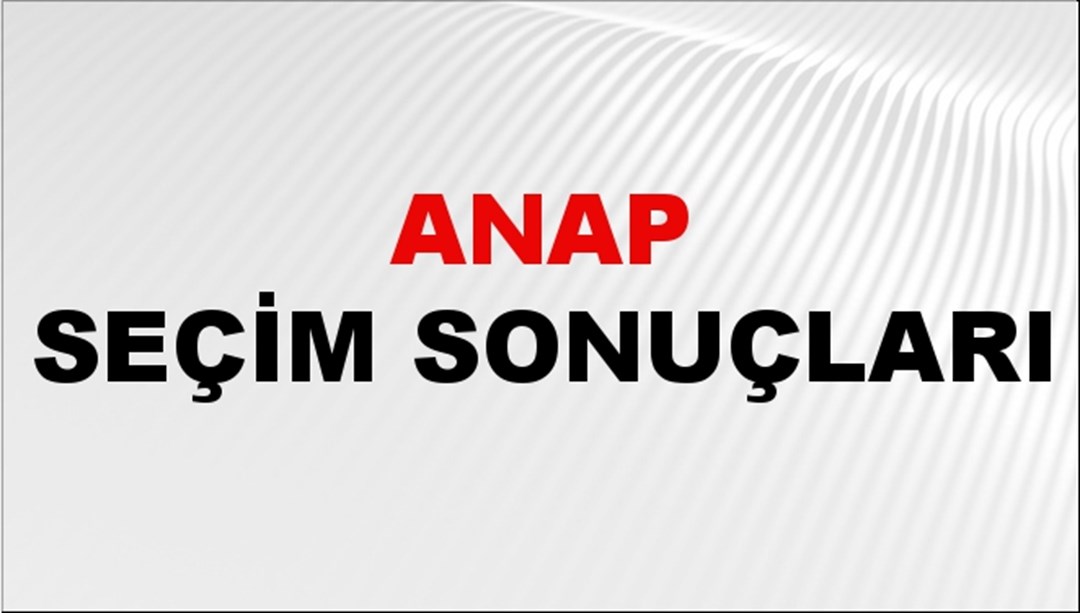 ANAP Seçim Sonuçları 2024 Canlı: 31 Mart 2024 Türkiye ANAP Yerel Seçim Sonucu ve İl İl YSK Oy Sonuçları Son Dakika