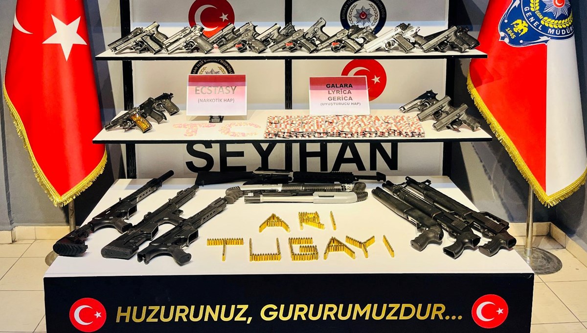 Adana'da operasyon ve denetimlerde ruhsatsız 97 silah ele geçirildi Adana'da operasyon ve denetimlerde ruhsatsız 97 silah ele geçirildi