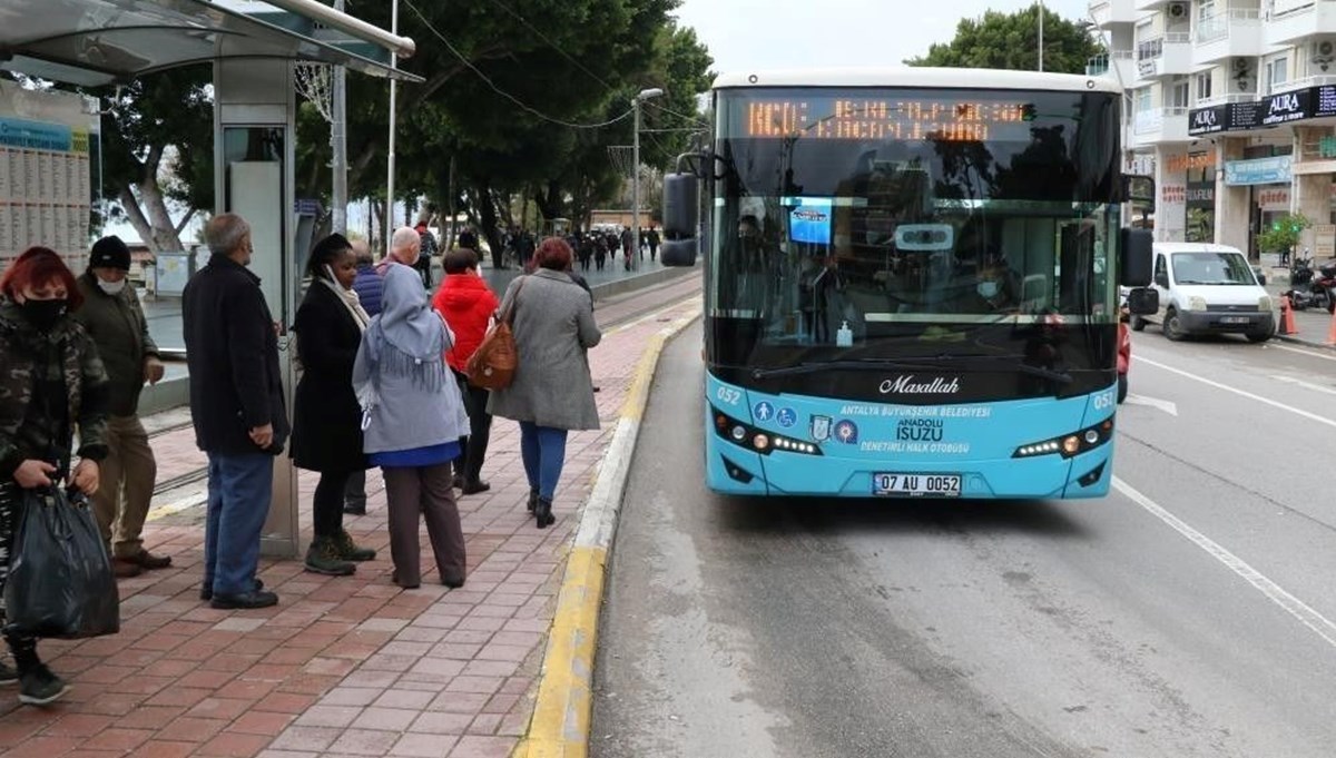 Antalya'da ulaşıma yüzde 33 zam